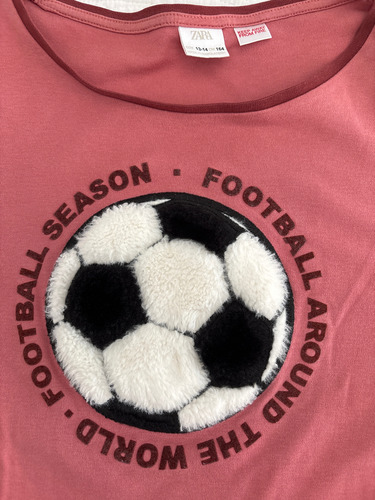Pijama Zara Kids Fútbol 13-14 Manga Larga (Usado)