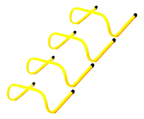 Kit C/ 4 Obstáculos De Barreira P Treinamento De Salto 23cm