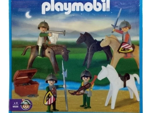 Playmobil Nacional Caballos. Caballeros Medievales. Animales