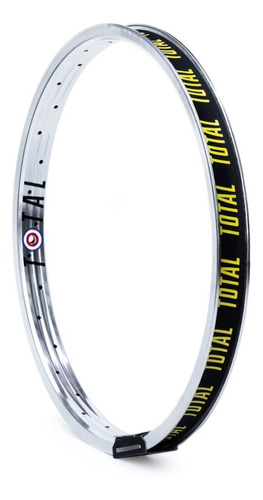 Aro Llanta Bmx Total Spitfire ¡alta Gama Profesional! Silver