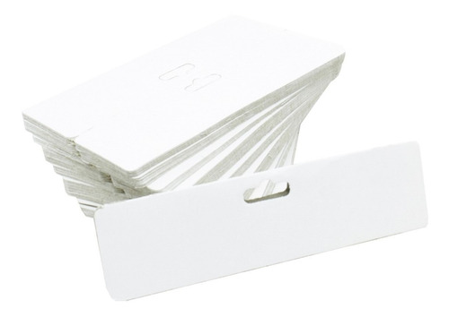 Solapa De Papel Branca Para Pendurar Produto 9x16 Cm 1000 Un