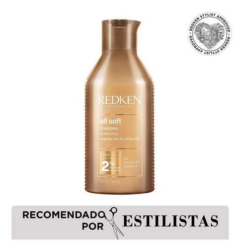 Shampoo Redken Seco Quebradizo All Soft 300 Ml 