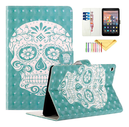 Funda Para Kindle Fire Hd Tablet Generacion Lanzamiento Piel