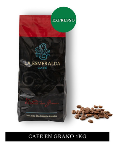 Café Espresso Premium En Grano 1/2 Kg - 100% Arábica