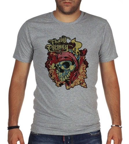 Remera De Hombre Tshirt Factory Skull Cool