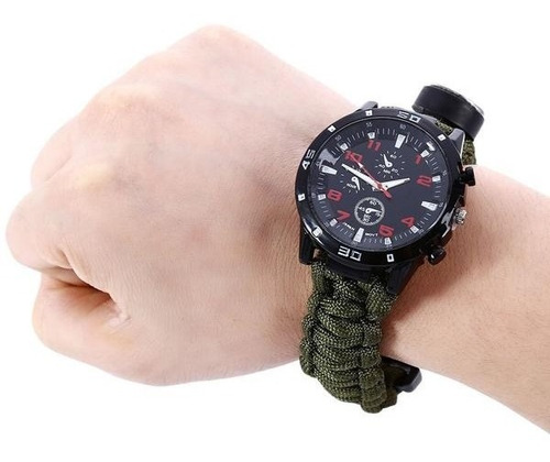 Reloj De Supervivencia Paracord 5en1/ Summitstore