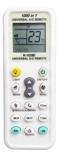 Control remoto aéreo universal Agratto ECST12FR4-02 Split