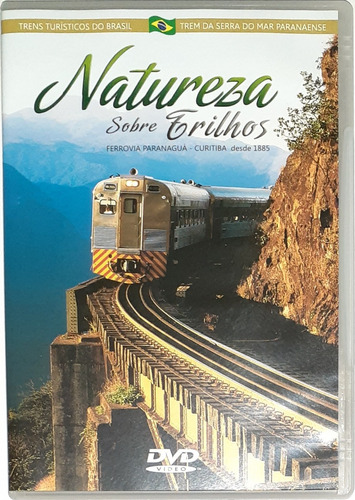 Dvd - Natureza Sobre Trilhos Ferrovia Paranaguá Curitiba