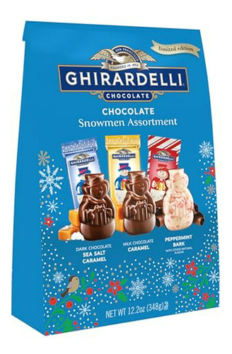 Regalo De Dulces Y/o Choc Ghirardelli Surtido De Muñecos De 