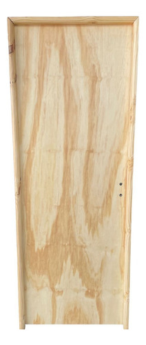 Puerta Placa Interior Pino Marco De Madera 70x200