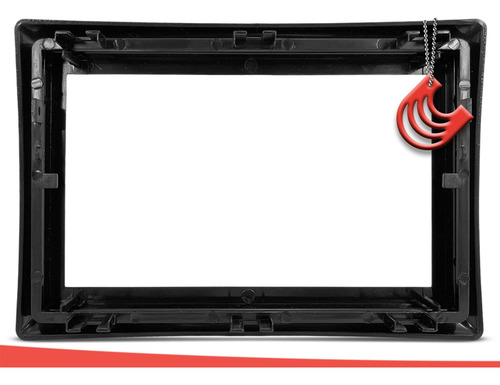 Imagem 4 de 7 de Moldura 2 Din Multimidia Dvd Mp5 Megane E Gran Tour Prata