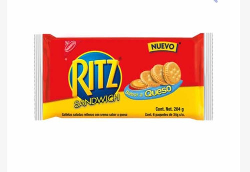 Galletas Ritz Con Queso, Ritz Sandwich