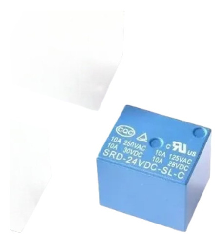 Relevador Relay Azul Mod. Srd / 05v / 12v / 24 Vdc 125v 10a 