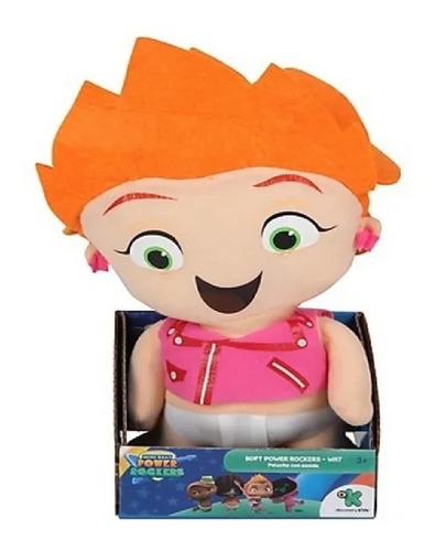 Peluche Mini Beat Power Rocker Con Sonido 27 Cm 