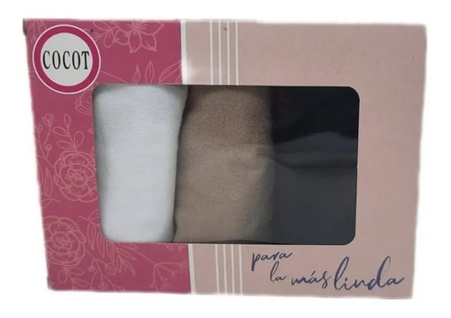 Pack Regalo Bombacha Vedetina Lisa Cocot , Col Surt. 5600