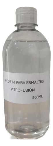 Vehículo Para Esmaltes Vitrofusión 500 Ml Arte En Vidrio
