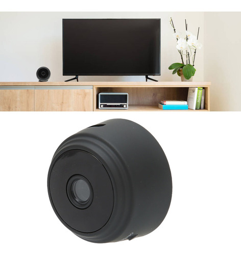 Mini Câmera Wifi 1080p Visão Noturna Recarregável 360°