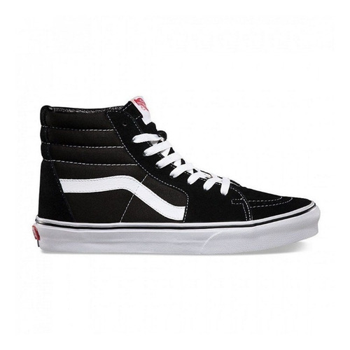 Zapatillas Vans Sk8 H Bota Unisex Negro-blanco 100% Original