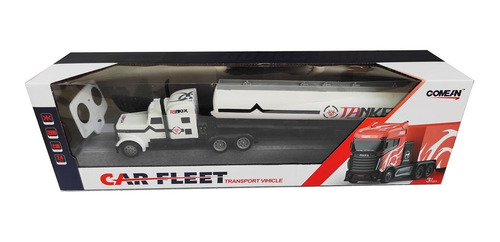 Caminhão De Controle Tanque 1:16 Car Fleet 2.4 Ghz Gomean