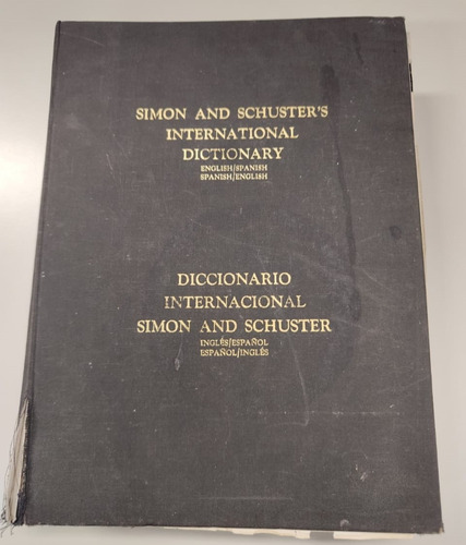 Diccionario Simon And Schuster Ing-esp/esp-ing 