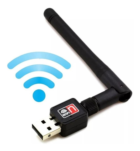 Adaptador Wireless Usb 2.0 802iin 300mbps Wifi Rede