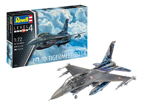 Revell 03844 Lockheed Martin F-16d Tigermeet 2014 1:72