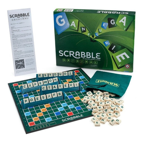 Scrabble , Mattel, Ruibal