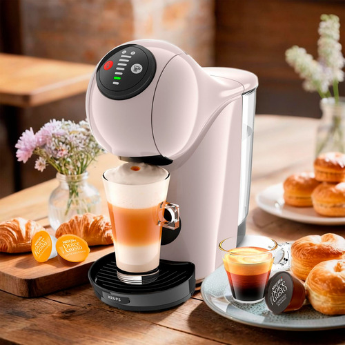 Cafetera Dolce Gusto Krups Genio S Taupe Kp240ax0 Taupe/crema