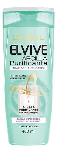 Shampoo Anti-caspa Arcilla 400ml Elvive
