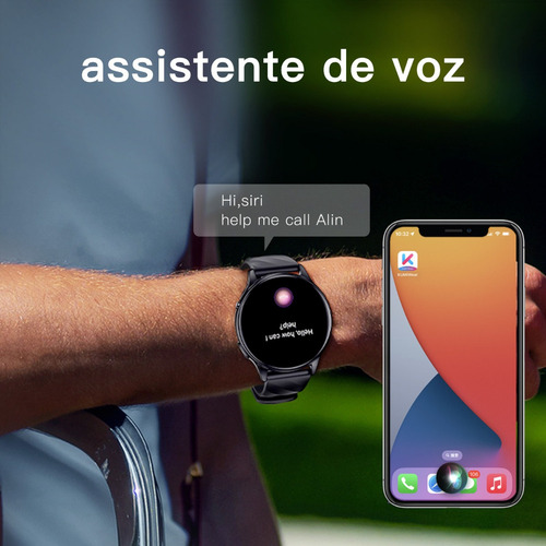 Smartwatch Gw5 Bluetooth Chamada Ip68 À Prova D'água Com Nfc
