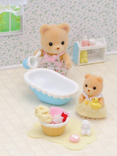 Sylvanian Families Conjunto Baño Para Bebe 5092 Ink Edu