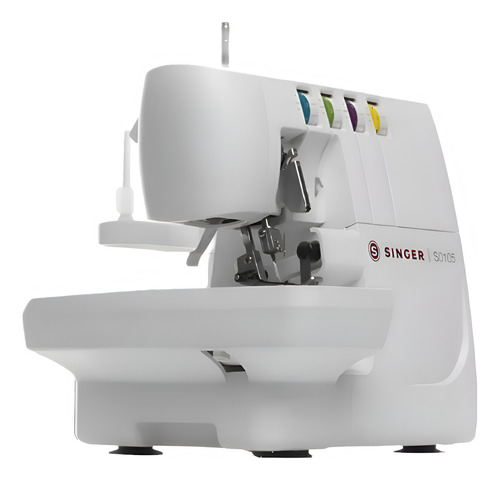 Maquina Singer S0105 Overlock 4 H Mecanica Enhebrador Manual