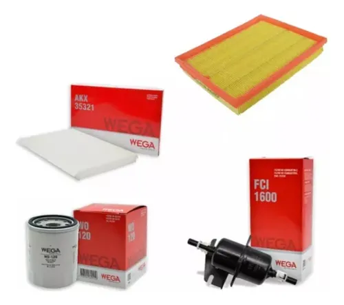Kit Filtros Fiat Palio Iii-siena-idea-strada 1.6 E-torque