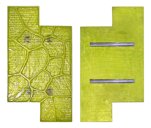 Molde Concreto Estampado Roca Grande Profesional Especial Forma Irregular