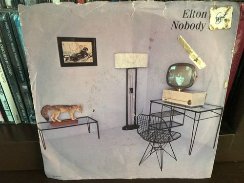 Elton John - Nobody Wins Lp 7 Single 45 Rpm 1981 Us Vinyl