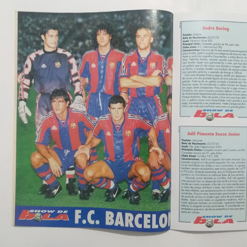 Revista Show De Bola N 8 Ronaldinho Futebol S7c (Usado)