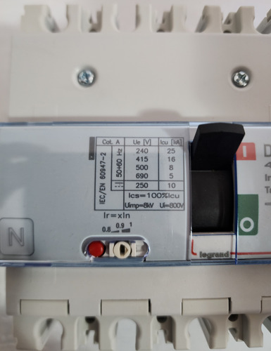 Interruptor Automatico 4p 25a 16ka Ref 420011 Legrand