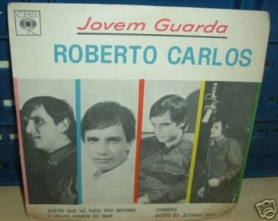 Roberto Carlos Jovem Guarda Vinilo Ep C/ Tapa Brasilero