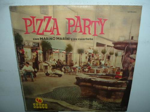 Mariano Marini Pizza Party La Panse Vinilo Argentino