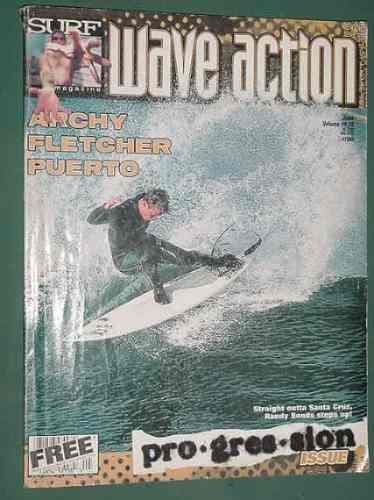 Revista Surf Wave Action Vol4/10 Eeuu Archy Fletcher