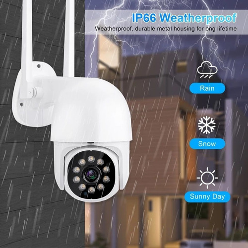 Camara Ip Wifi Exterior Inalambrica 2 Mp Zoom 5x Ml9754