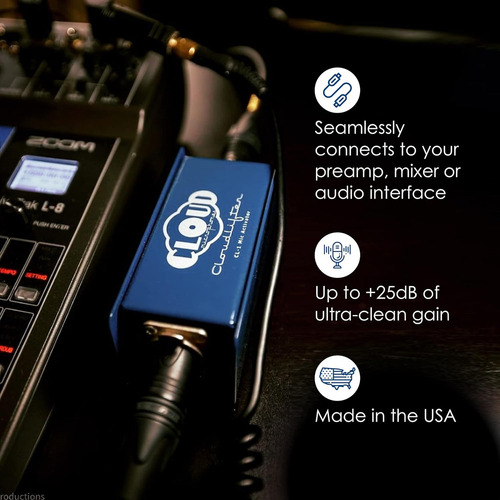 - Activador De Micrófono Cloudlifter Cl-1 - Ultra-clean Mic