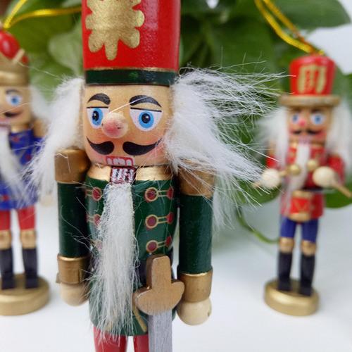 Adornos Colgantes De Cascanueces De Navidad, Marionetas De