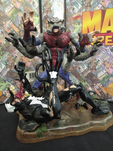 Spiderman De Coleccion Man-spider Vs Venom By Toy Biz
