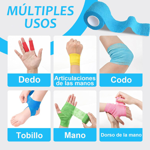 Vendaje Deportivo, Vendaje Elástico No Tejido, Vendaje