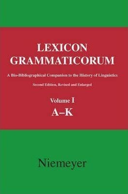 Lexicon Grammaticorum - Harro Stammerjohann&,,