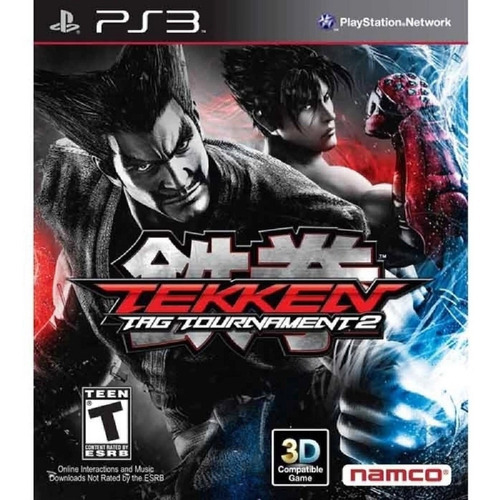 Jogo Tekken Tag Tournament 2 Ps3 Midia Fisica Namco