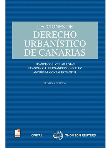 Lecciones De Derecho Urbanistico De Canarias Papel   - Villa