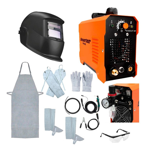 Kit Soldador Máquina De Corte Plasma 220v Smarter-evocut-40