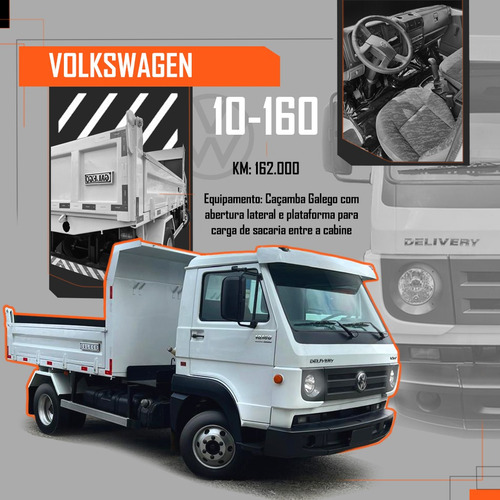 Volkswagen 10-160 Modelo 2014 Com Caçamba